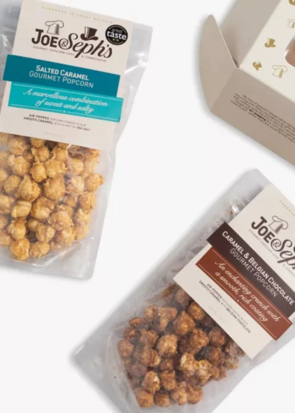Joe & Seph's White Gourmet Popcorn Selection Box - One Size Image 2