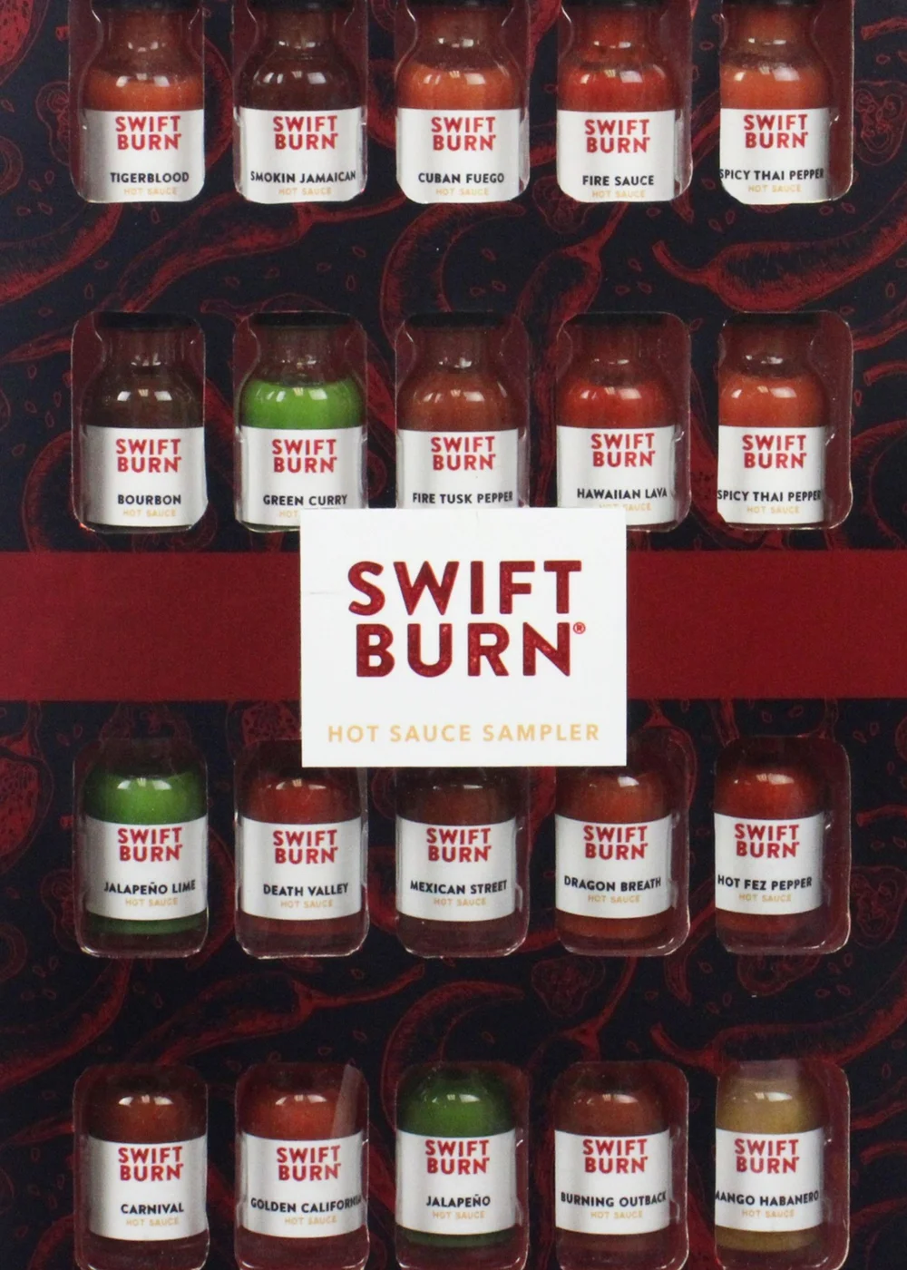 Modern Gourmet Red Swift Burn Hot Sauce Set 20 Pack - One Size Image 2