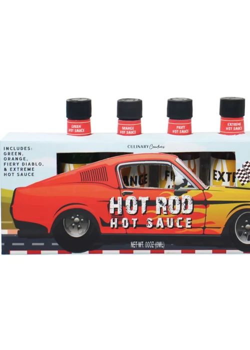 Modern Gourmet Red Hot Rod Hot Sauce Set - One Size Image 2