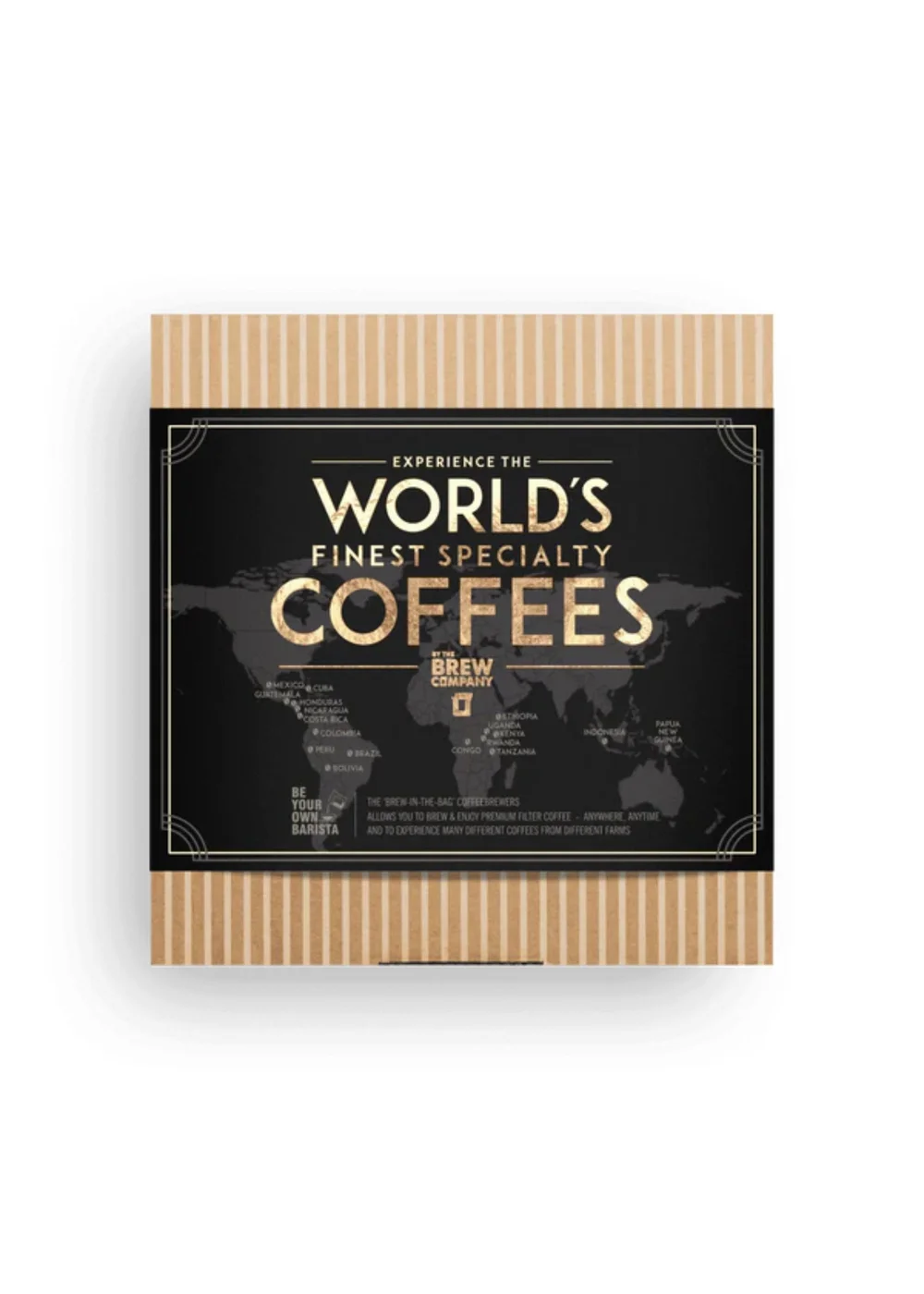 The Brew Company Black World's Finest Coffees Gift Box 7 Pack - One Size Image 2