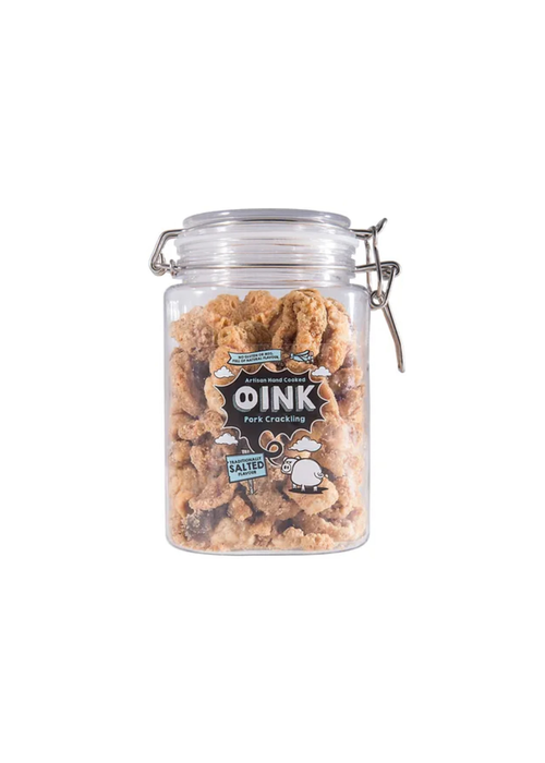The Oink Company Traditionally Salted Pork Crackling Gifting Jar - One Size Image 1