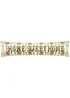 furn. Feeoni Home Sweet Home Velvet Draught Excluder - One Size Image 1