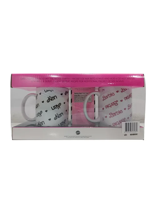 Barbie Pink Ken Cocoa and Mug Set - One Size Image 2