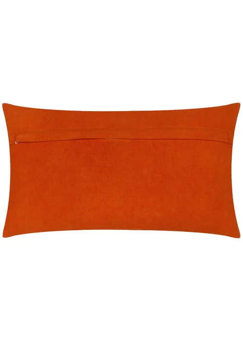 Wylder Dynasty Leopard Embroidered Chenille Filled Cushion (30cm x 50cm) - One Size Image 2