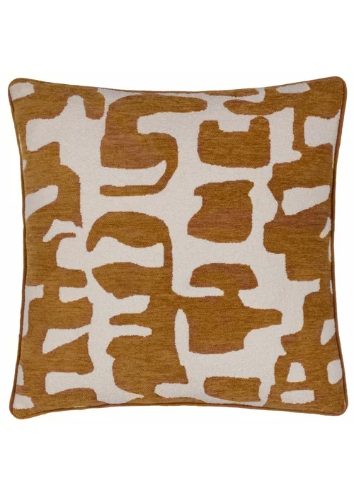 Hoem Caval Boucle Jacquard Filled Cushion (50cm x 50cm) - 50cm x 50cm Image 1