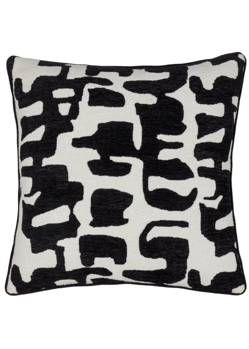 Hoem Caval Boucle Jacquard Filled Cushion (50cm x 50cm) - 50cm x 50cm Image 1