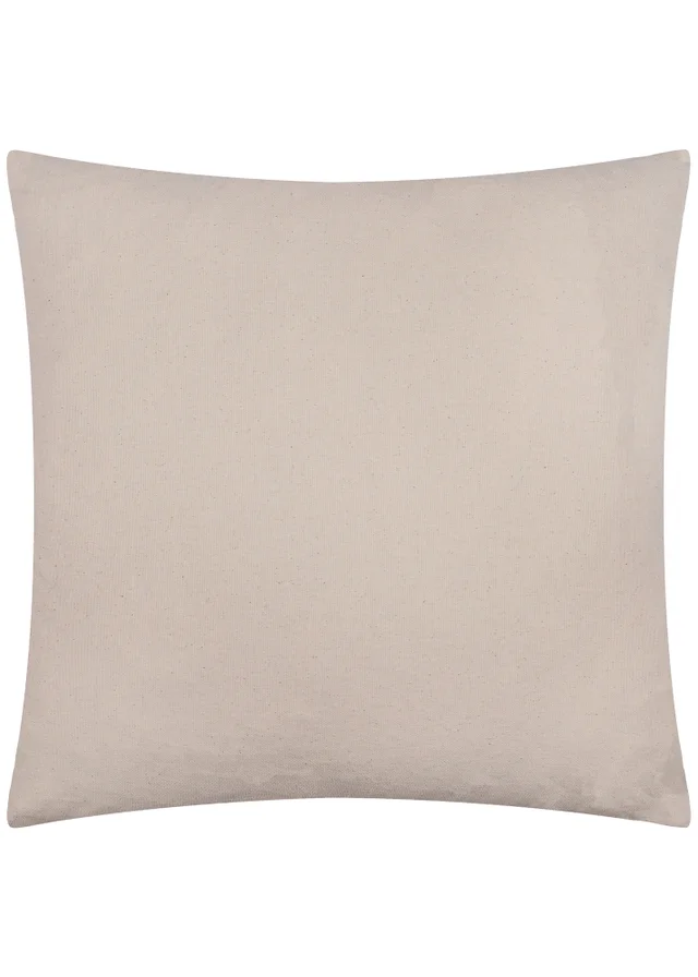 Hoem Brooke Embroidered Cotton Filled Cushion (45cm x 45cm)