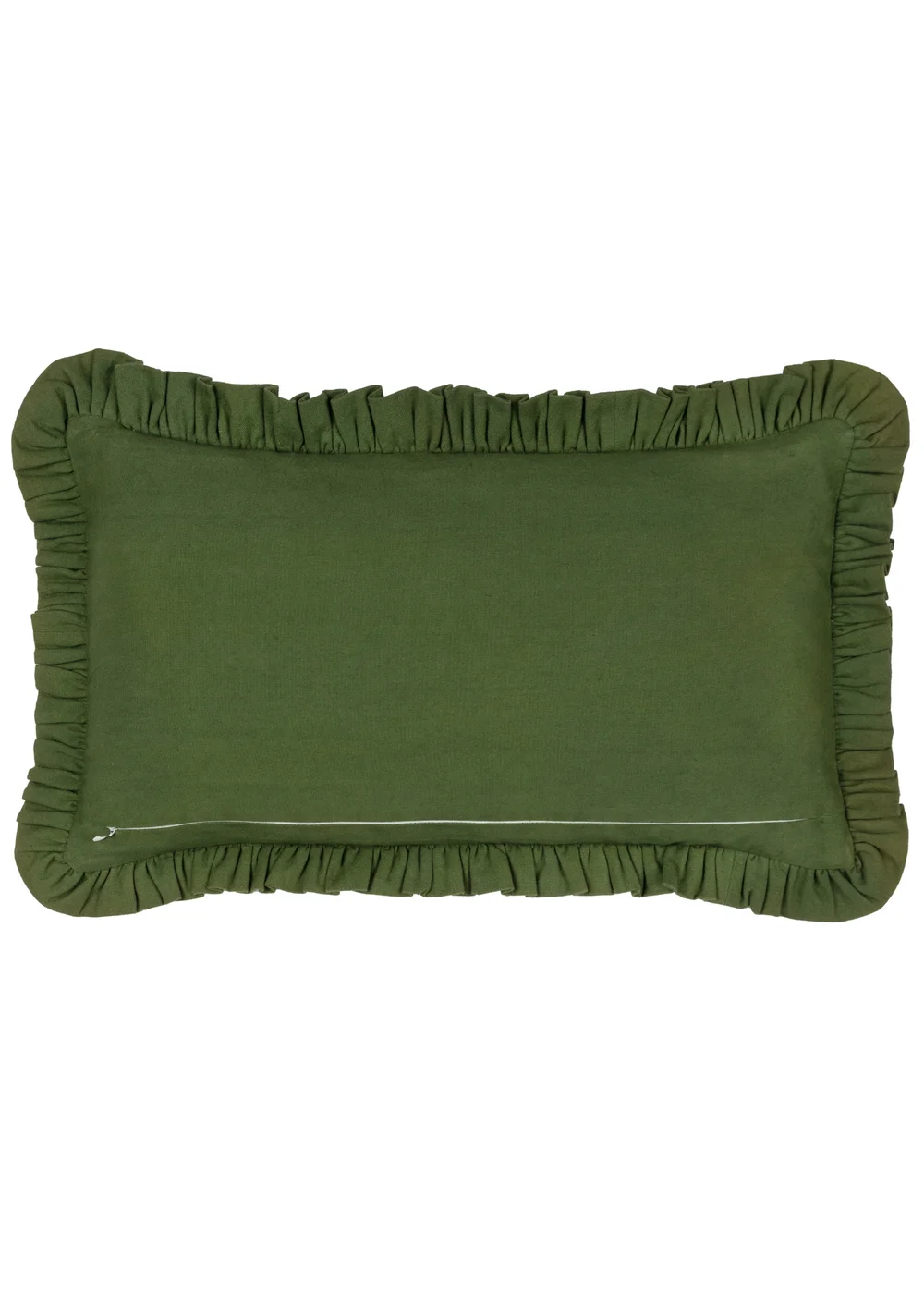 furn. Feeoni Home Sweet Home Embroidered Cotton Filled Cushion (30cm x 50cm) - One Size Image 2