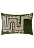 Wylder Dynasty Dragon Embroidered Chenille Filled Cushion (30cm x 50cm) - One Size Image 1