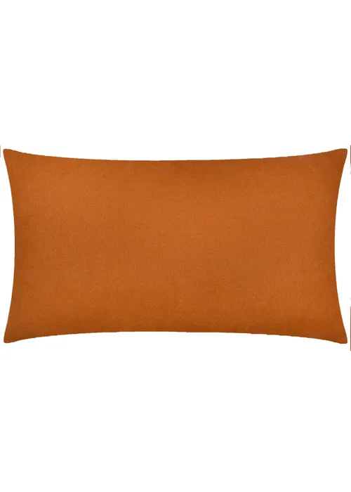 Hoem Hallam Embroidered Cotton Filled Cushion (30cm x 50cm) - One Size Image 2