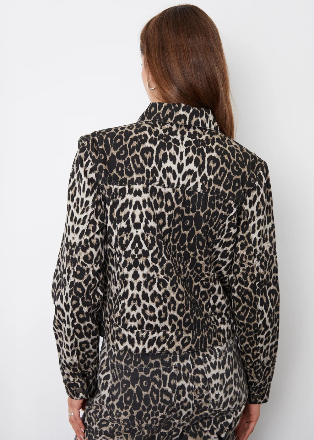 Threadbare Brown Soleste Printed Denim Jacket - 10 Image 2