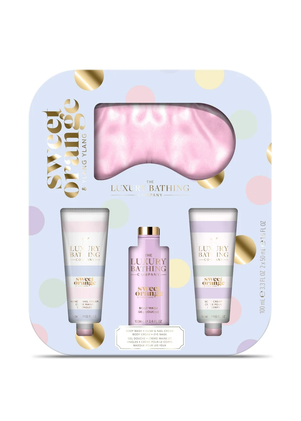 The Luxury Bathing Company Turquoise Nourishing Delights Sweet Orange & Ylang Ylang - One Size Image 1