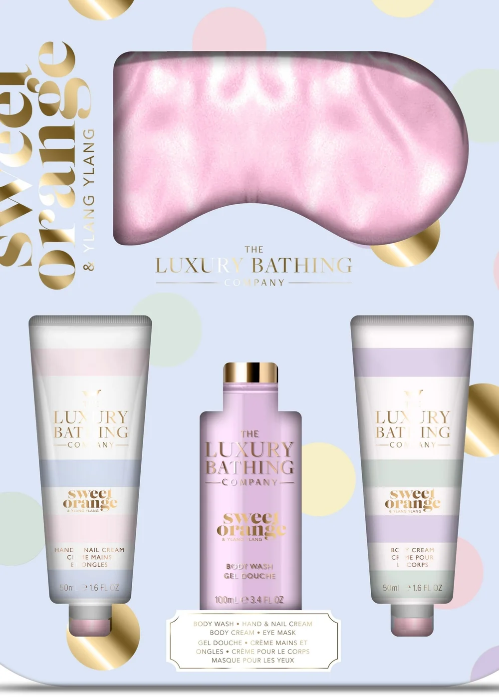 The Luxury Bathing Company Turquoise Nourishing Delights Sweet Orange & Ylang Ylang - One Size Image 2