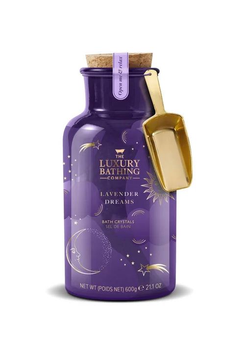 The Luxury Bathing Company Purple Bathtime Bliss Bath Crystals Jar - One Size Image 1