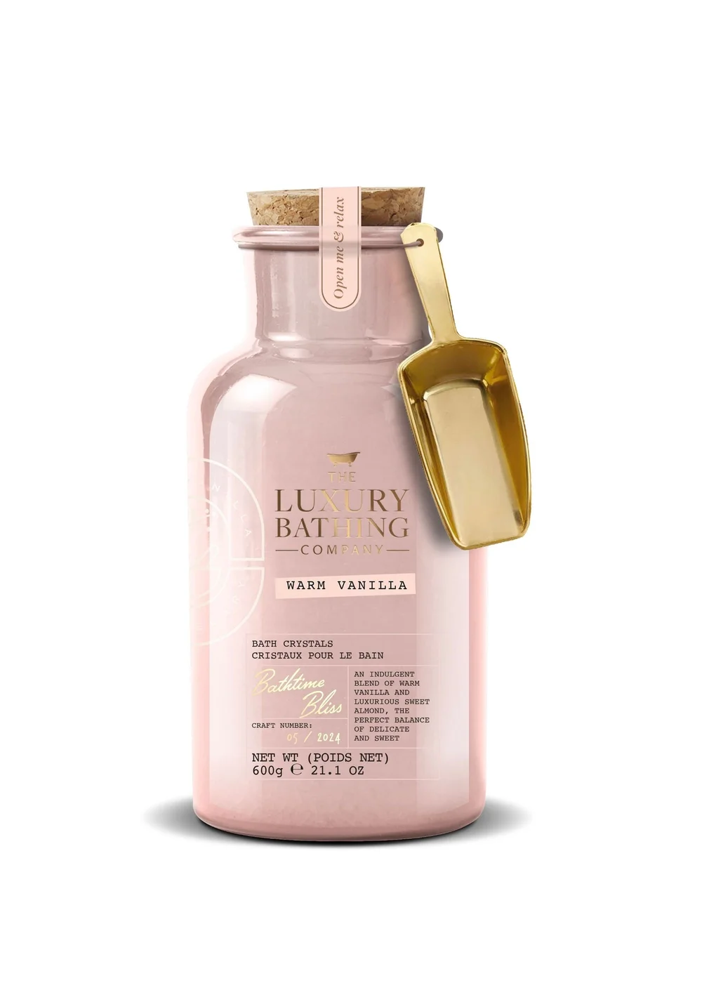 The Luxury Bathing Company Beige Bathtime Bliss Bath Crystals - One Size Image 1