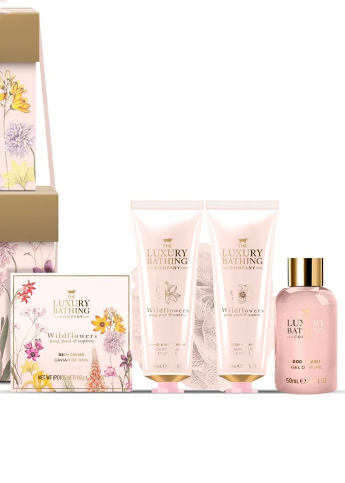 The Luxury Bathing Company Pastel Pink Complete Collection Stack Set - One Size Image 2