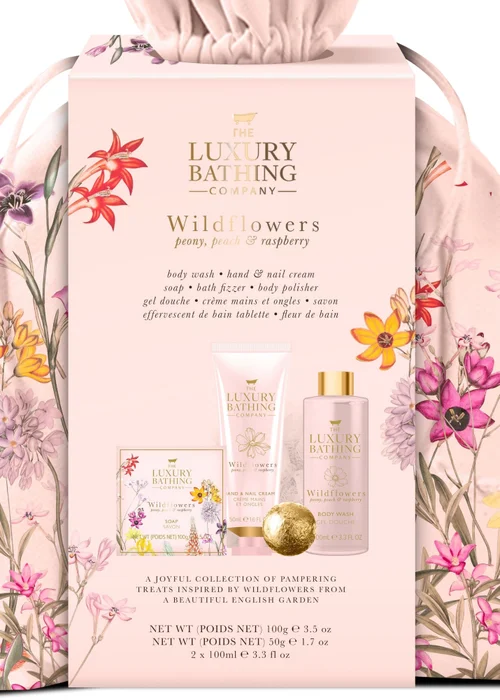 The Luxury Bathing Company Pastel Pink Weekend Essentials Bag Set - One Size Image 2