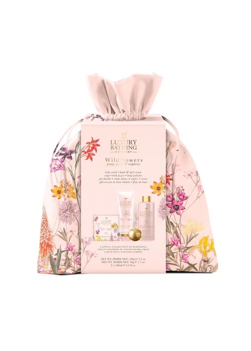 The Luxury Bathing Company Pastel Pink Weekend Essentials Bag Set - One Size Image 1