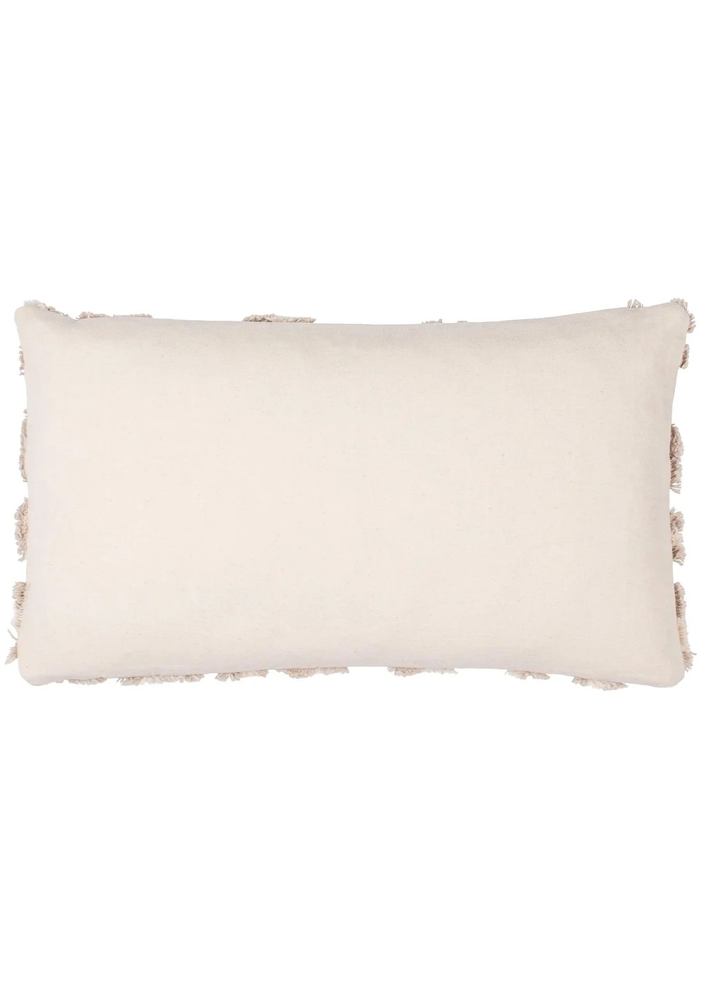 furn. Natural Maeve Tufted Cotton Filled Cushion (30cm x 50cm) - One Size Image 3