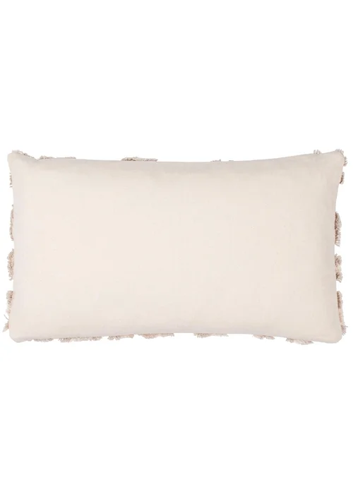 furn. Natural Maeve Tufted Cotton Filled Cushion (30cm x 50cm) - One Size Image 3