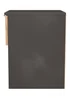Swift Ready Assembled Arran 1 Drawer Open Shelf Bedside Cabinet - One Size Image 2