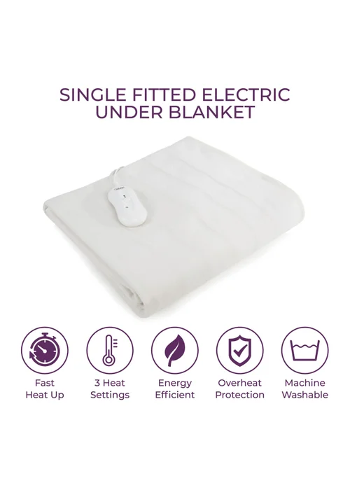 Carmen Fitted Electric Blanket - Single Image 3