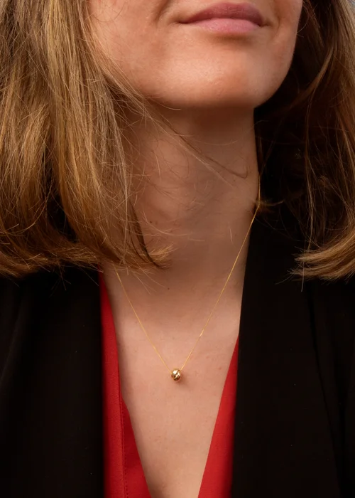 Golden Moments 9ct Yellow Gold 4-Way Knot Necklace - One Size Image 3