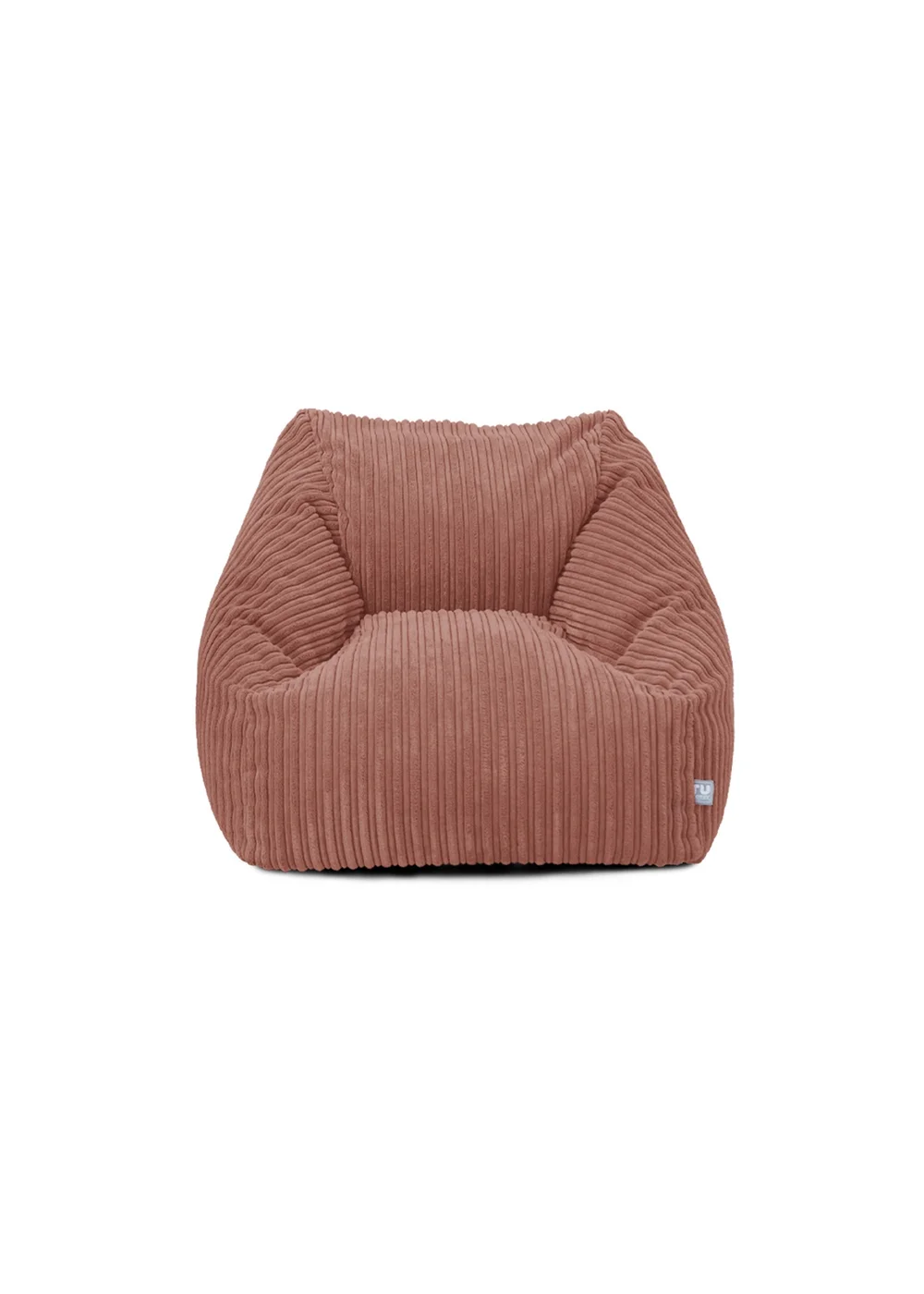 rucomfy Jumbo Cord Big Kids Snuggle Chair Blush Pink Beanbag - One Size Image 3