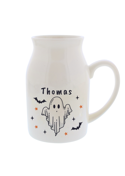 Personalised Memento Company White Halloween Ghost Jug - One Size Image 1