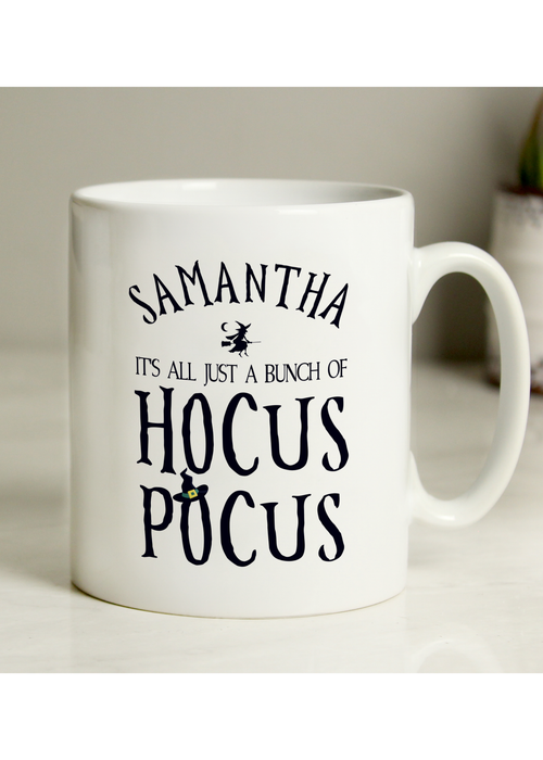 Personalised Memento Company White Halloween Hocus Pocus Mug - One Size Image 1