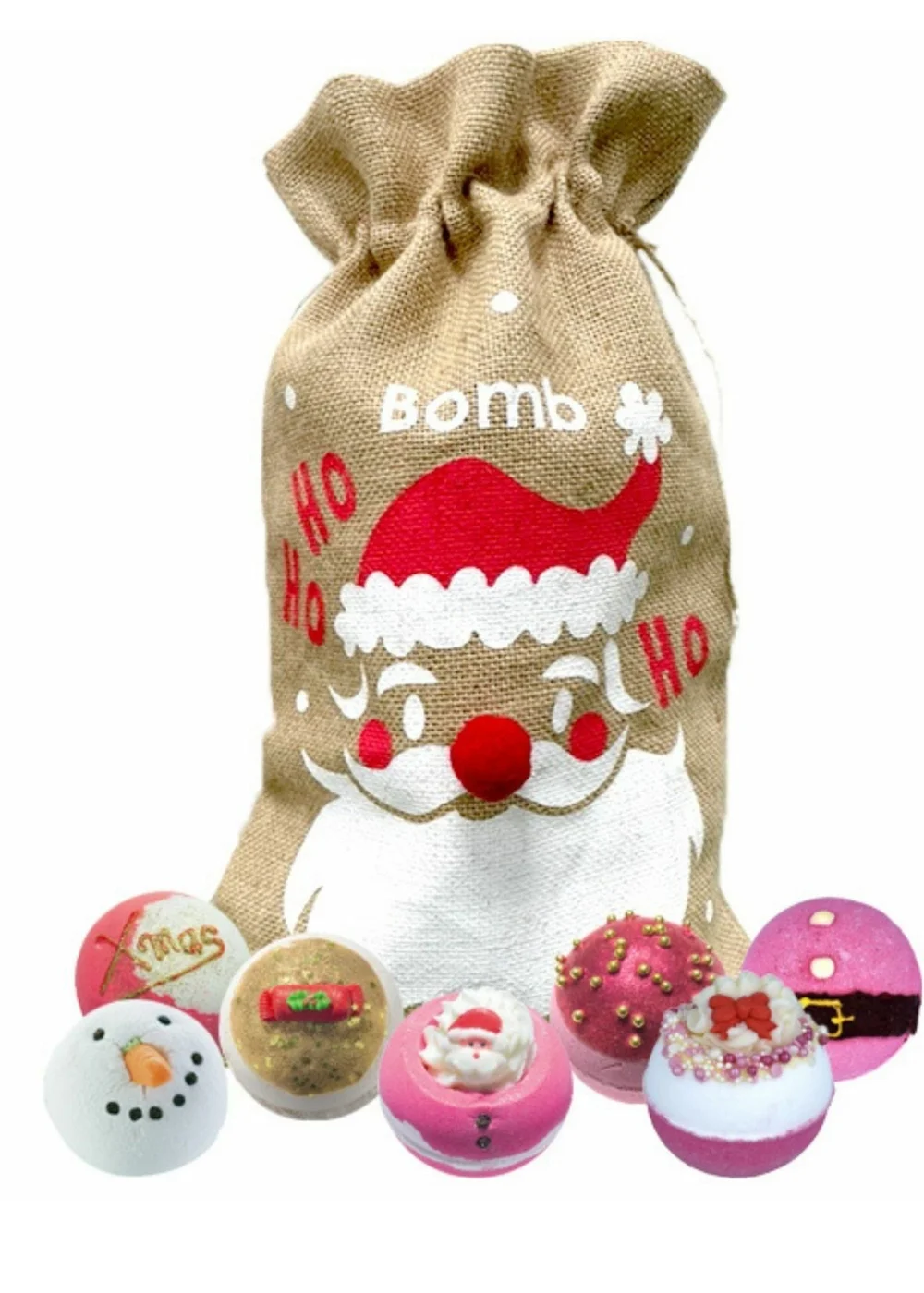Bomb Cosmetics Ho Ho Ho Sack Gift Set - One Size Image 1