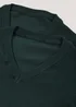 Kids 2 Pack Green V-Neck School Jumpers (3-13yrs) - Age 4 Years Image 2