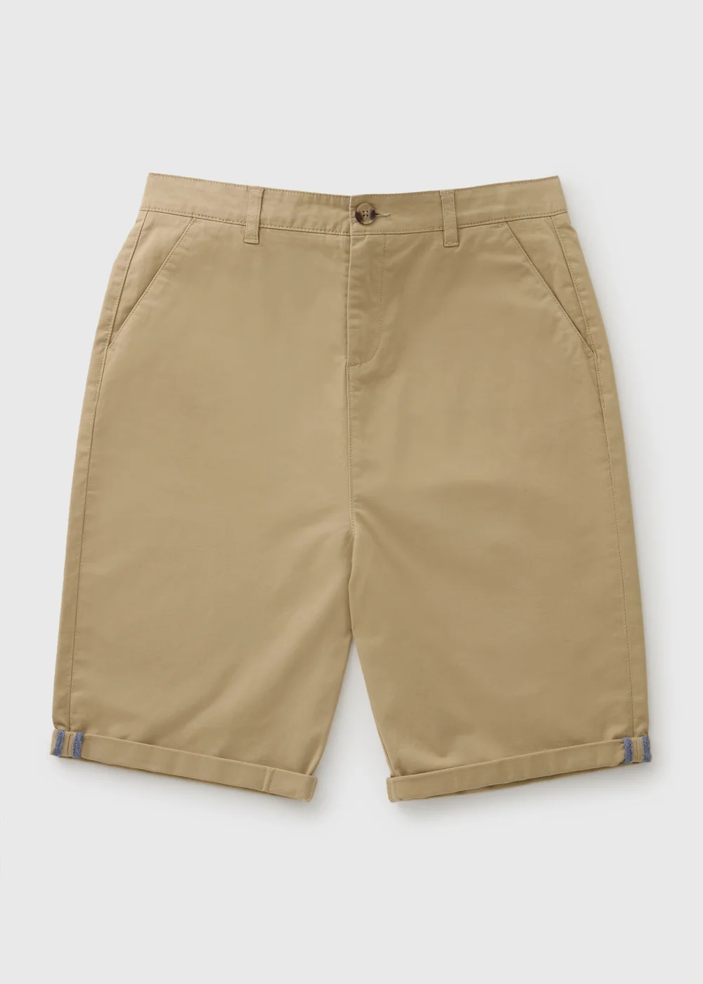 Boys Stone Chino Shorts (7-15yrs) - 8 Yrs Image 1