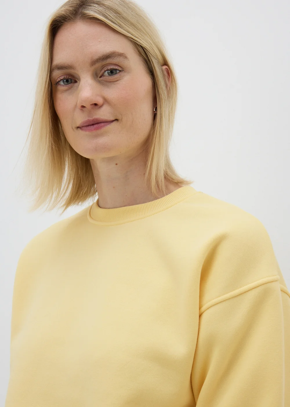 Lemon Longline Sweatshirt - Small Image 3