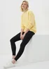 Lemon Longline Sweatshirt - Small Image 1