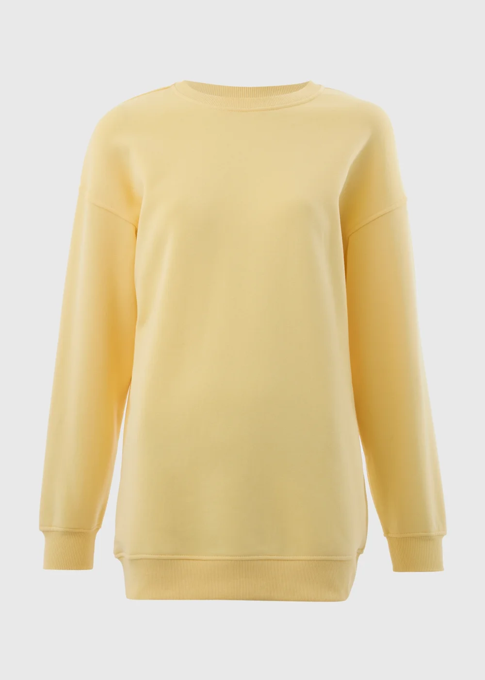 Lemon Longline Sweatshirt - Small Image 4