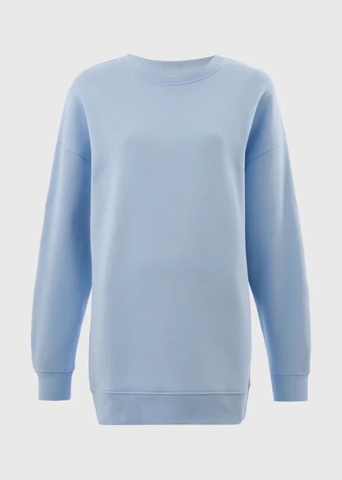 Blue Longline Sweatshirt - S Image 4