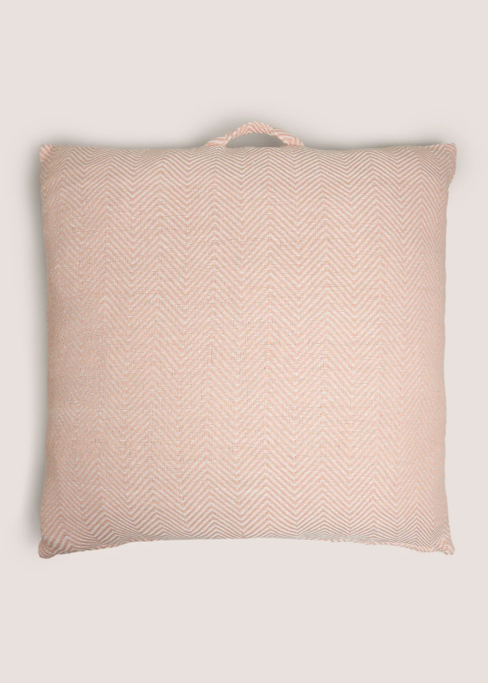 Coral Geo Floor Cushion Image 1
