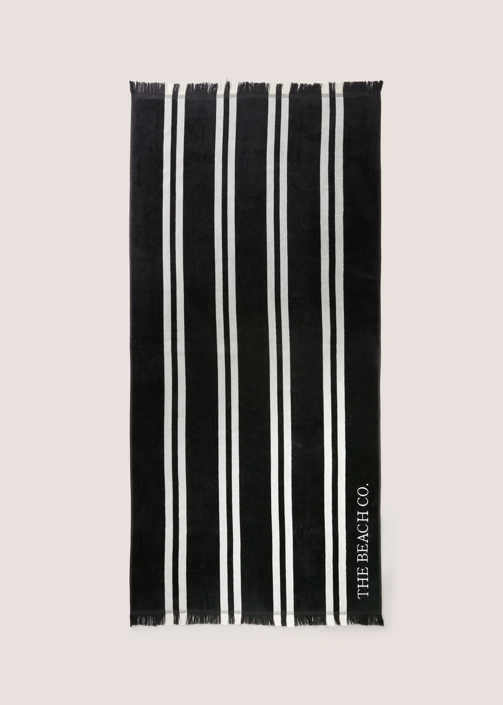 Black Beach Co Towel Image 1