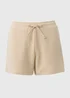 Cream Textured Shorts - XS Image 3