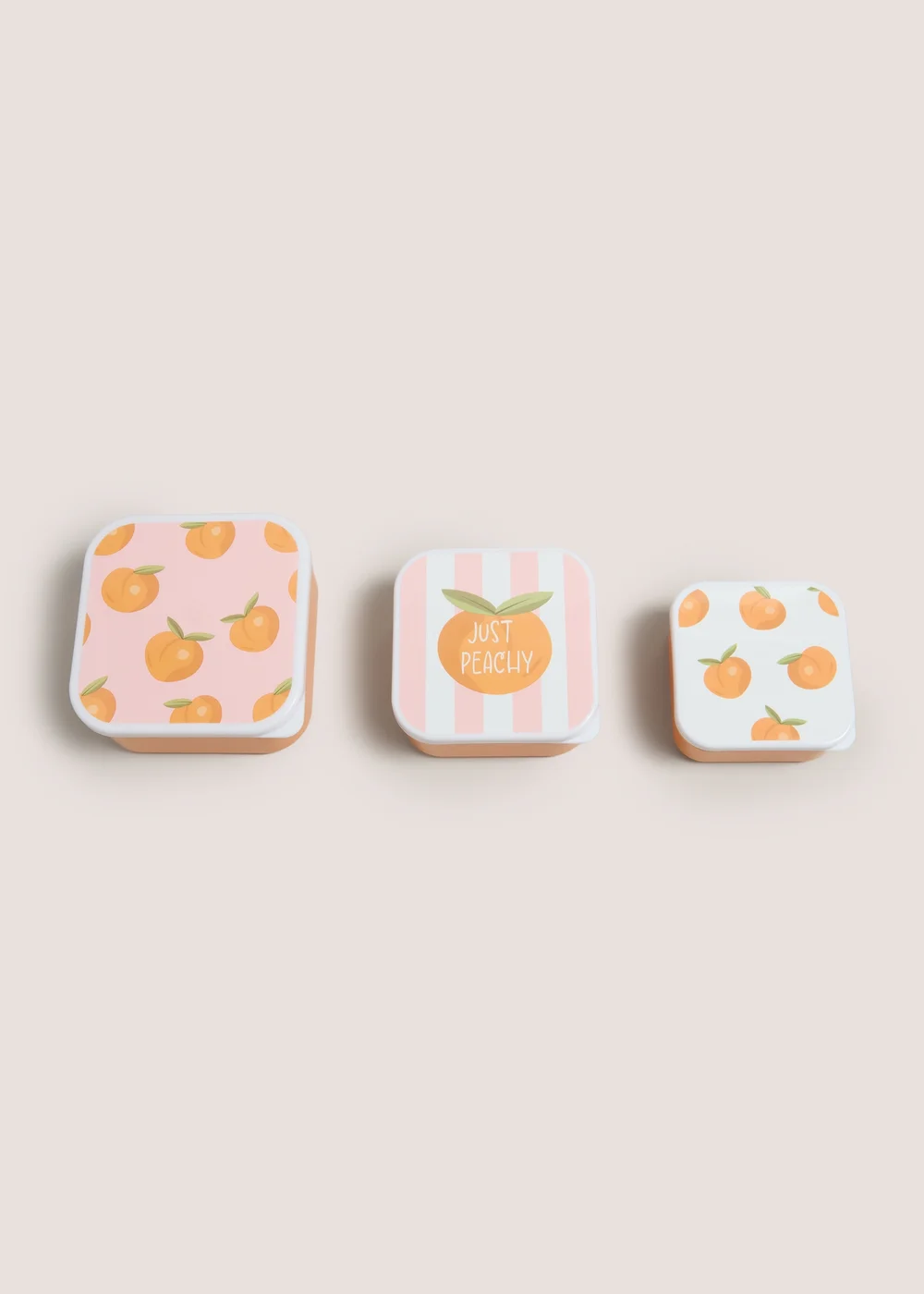 Peach Snack Pots Image 1