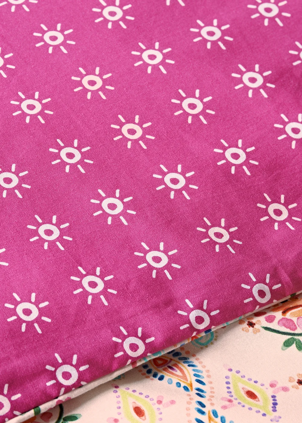 Multicolour Bright Geo Print Duvet Set - King Image 3