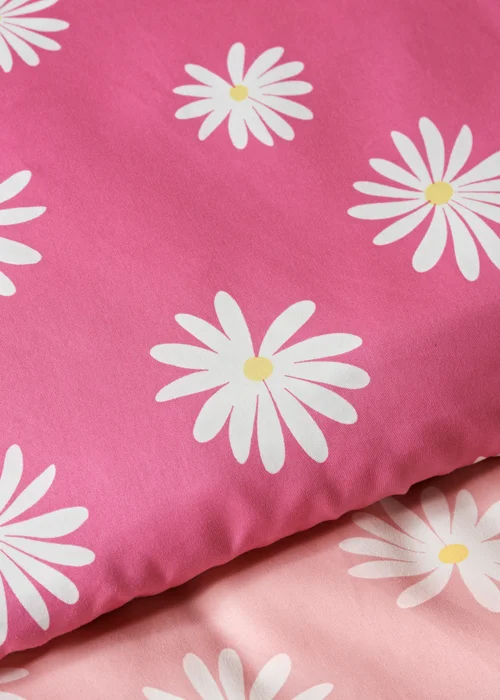 Pink Daisies Duvet Set - Double Image 3