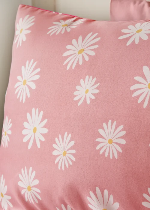 Pink Daisies Duvet Set - Double Image 2