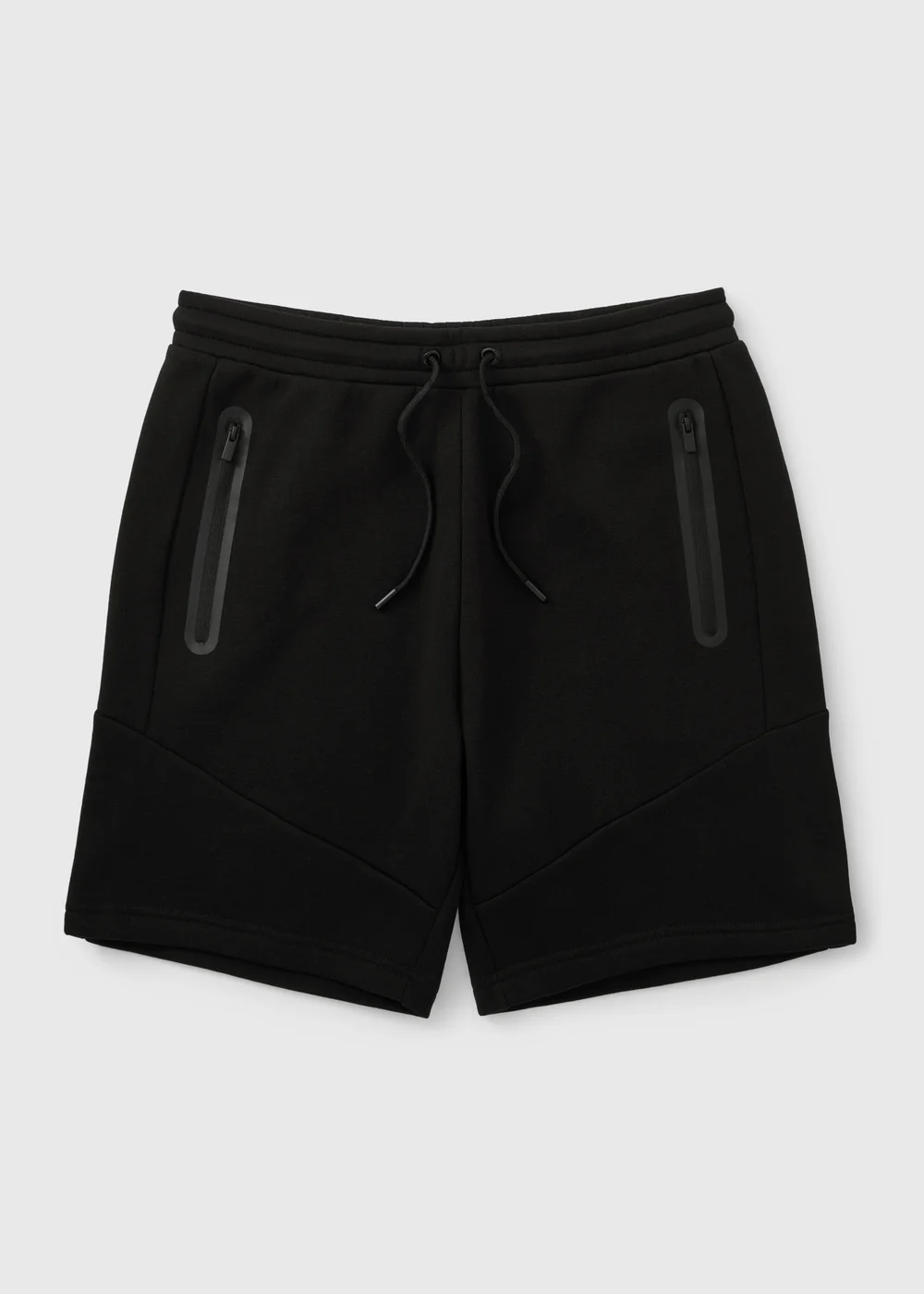 Souluxe Black Panel Jogger Shorts - S Image 4