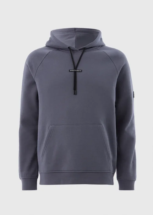 Souluxe Blue Drawcord Hoodie - XS Image 3