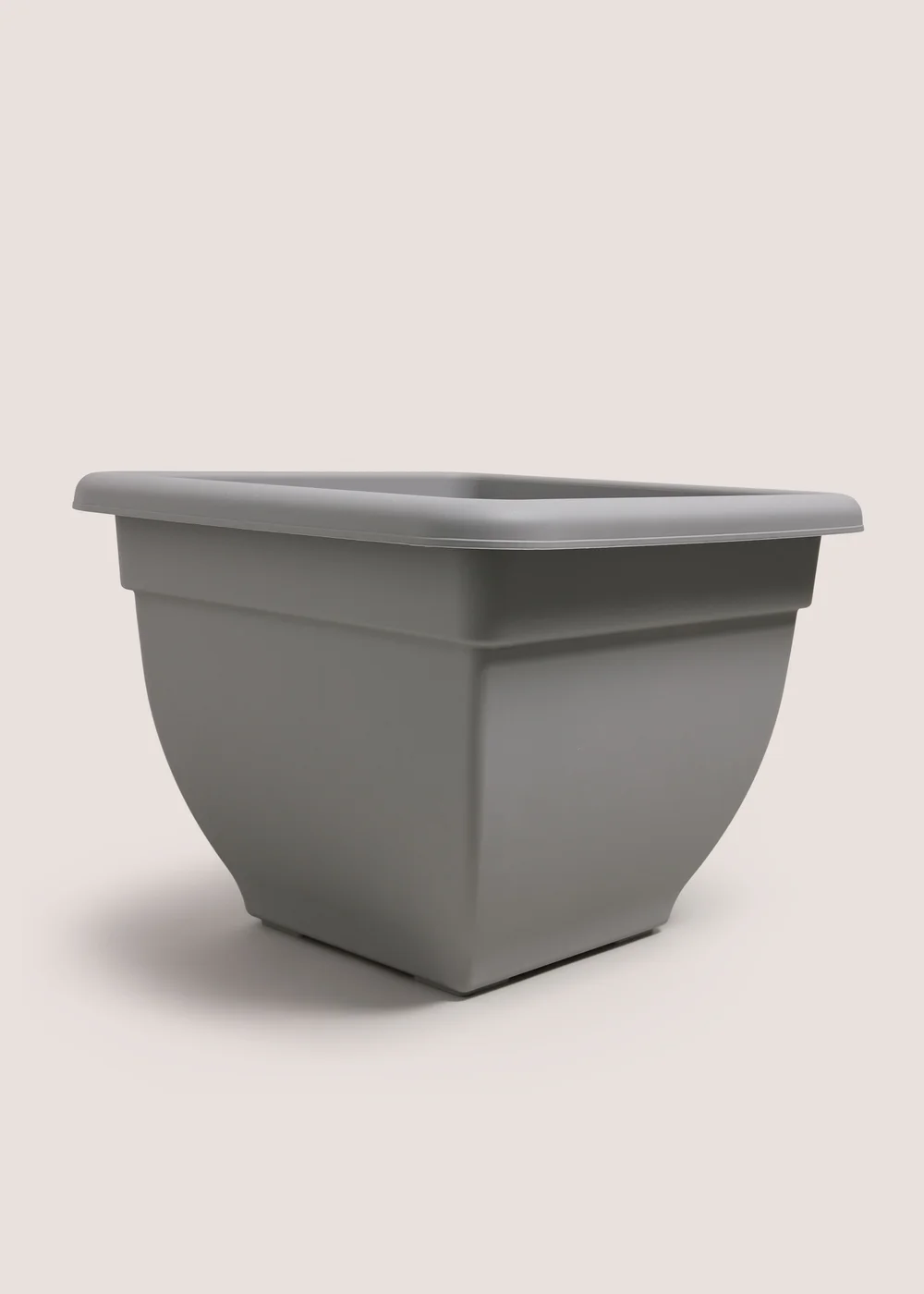 Grey Square Large Planter Image 1