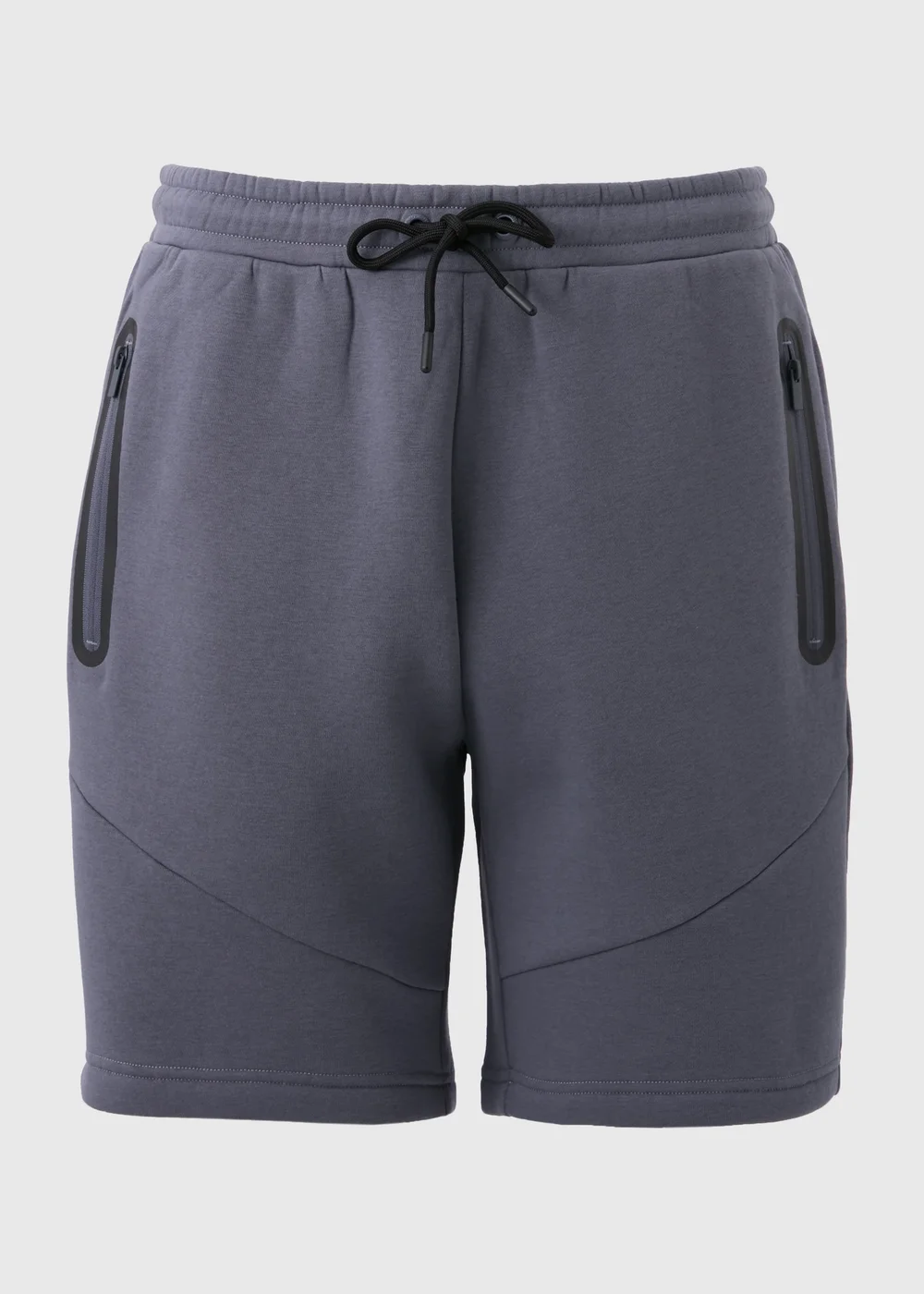 Souluxe Grey Panel Jogger Shorts - XS Image 3