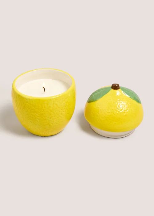 Amalfi Lemon Shape Candle Image 2