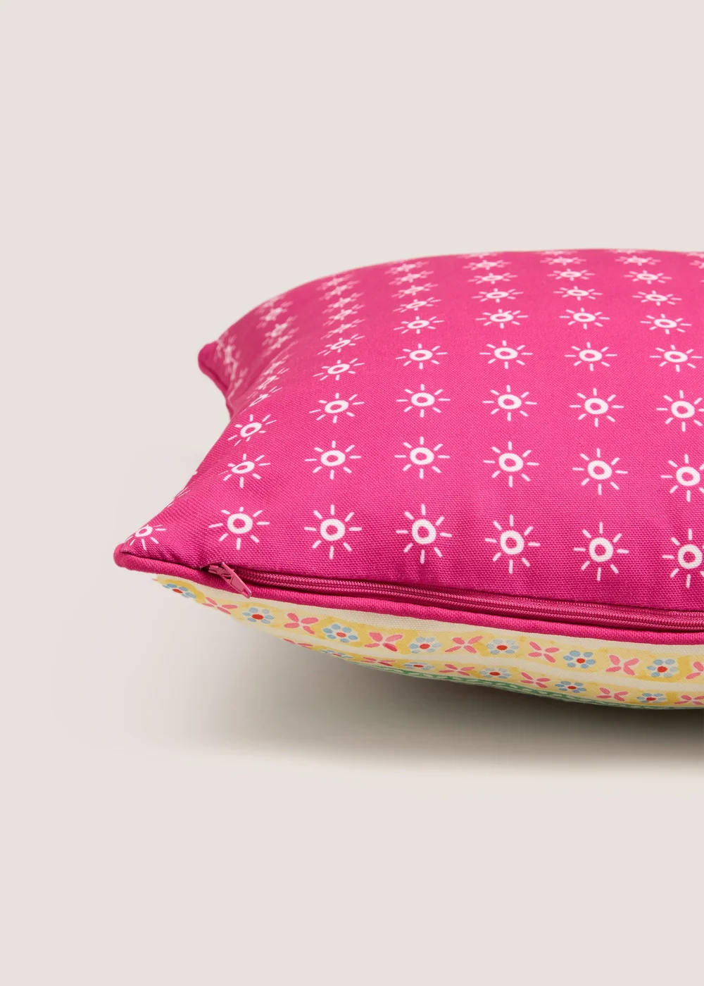 Pink Paradise Tile Cushion Image 2